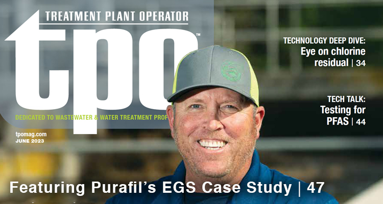 EGS Featured in the June Issue of Treatment Plant Operator Magazine